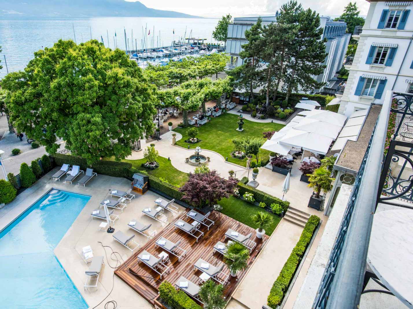 10. Grand Hôtel du Lac, Vevey, Lac Léman YONDER